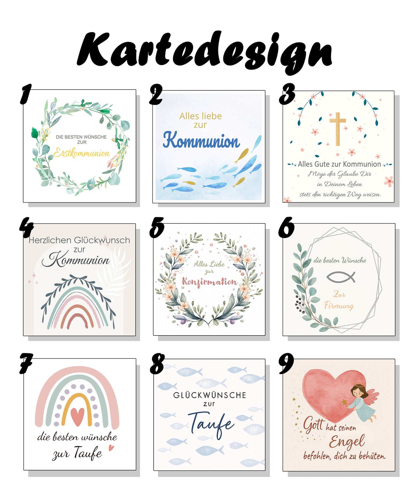 Personalisierte Kreuz Kette mit Geburtsstein – Geschenk zur Kommunion & Konfirmation