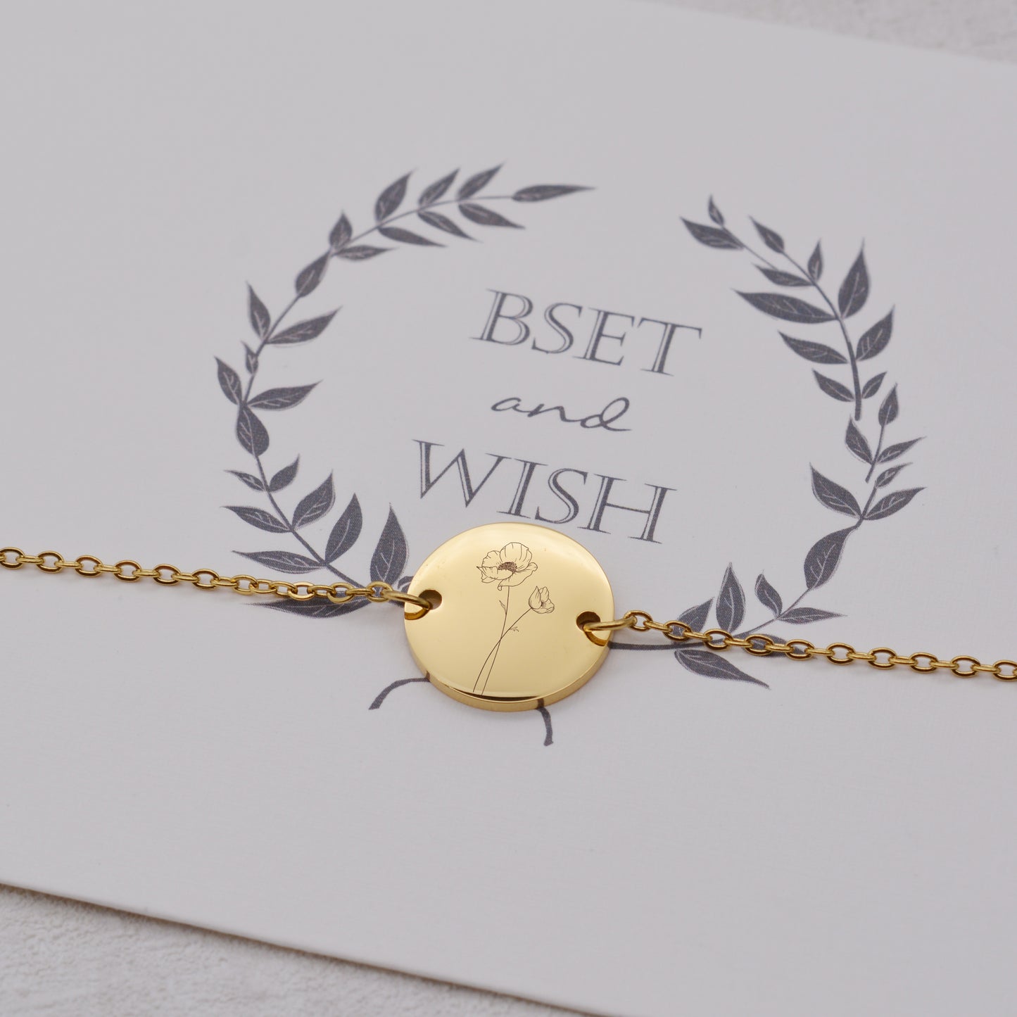 Personalisierbares Taufarmband, Gravur Schmuck